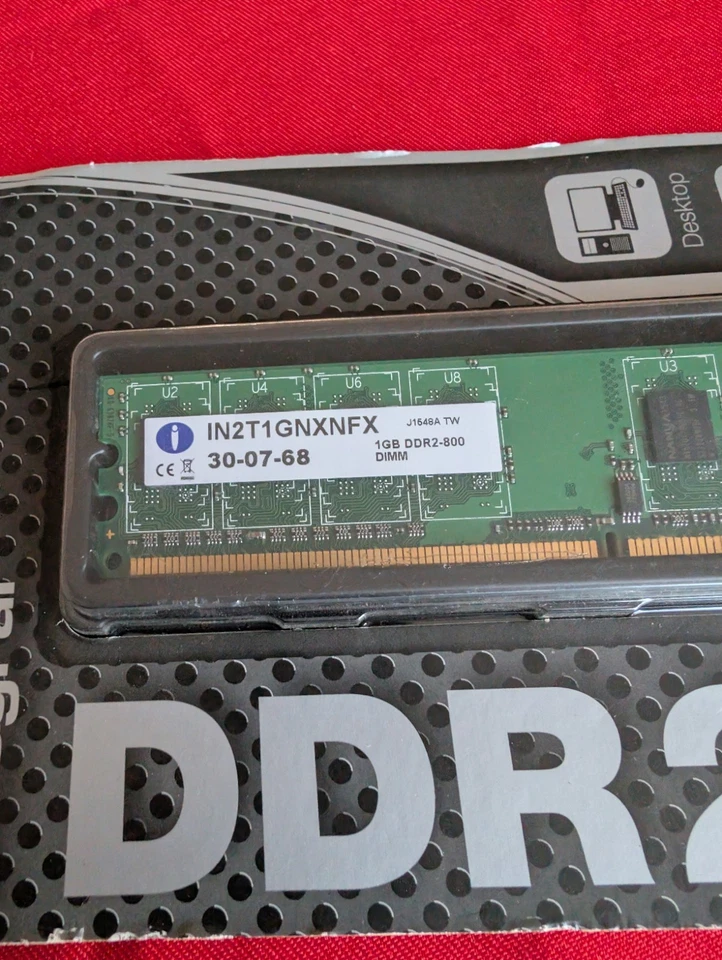 2x 1GB Integral IN2T1GNXNFX DDR2-800 (PC2-6400) 800MHz, read description  - Image 4 of 4