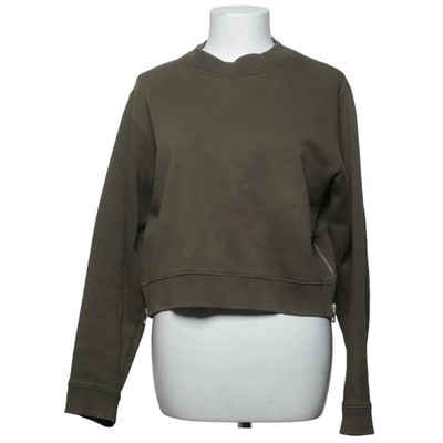 Acne Studios, Sweatshirt, Größe: XS, Bird paw 14, Grün, Baumwolle/Polyester #qQq