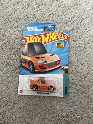 HOT WHEELS 94 Toyota Supra Tooned Fast & Furious Orange
