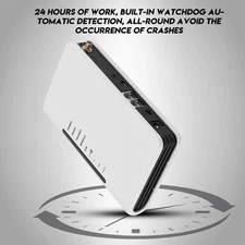 Wireless To Wired Telephone Box GSM 24‑Hour Work Can Connect The Phone Box Alarm