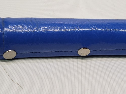 Vintage BREIT blau Vinyl Lenkerpolster Oldschool BMX Neu aus altem Lagerbestand Matthews - Bild 3 von 7