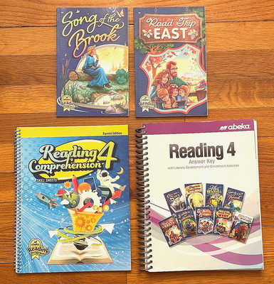 ABEKA READING 4 ANSWER KEY, READING COMPREHENSION PARENT EDITION & STUDENT BOOKS