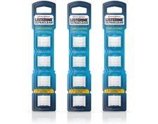 Listerine Ultraclean Access Flosser Refill, Unflavored, 28 Count - Pack of 3