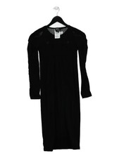 Alexander McQueen Bodycon Midi Dress S in Black