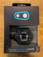 CrankBrothers Candy 1 Clip-In Mountain Bike Pedals - Black