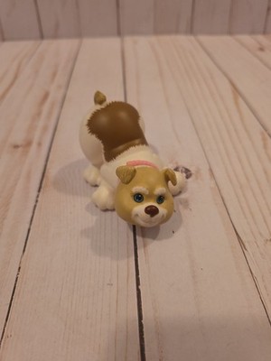 Vtg 1993 Puppy Surprise Funtime Babies Brown White Dog Hasbro HTF *No Sock*