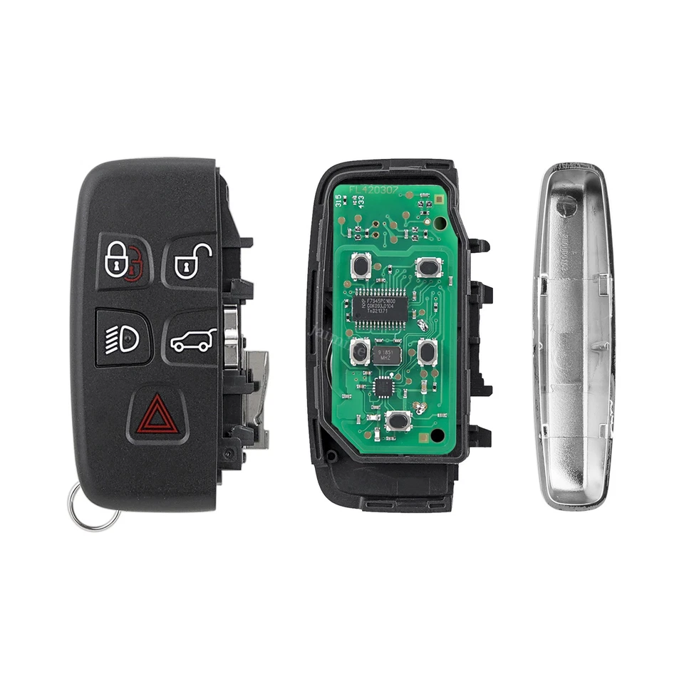 2 Replacement for Land Rover 2012-2017 Range Rover Evoque Sport Remote Key Fob - Image 3 of 4
