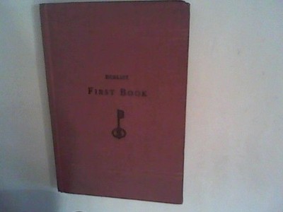 BERLITZ, METHOD FOR TEACHING MODERN LANGUAGES, ENGLISH PART, FIRST BOOK Unbekann