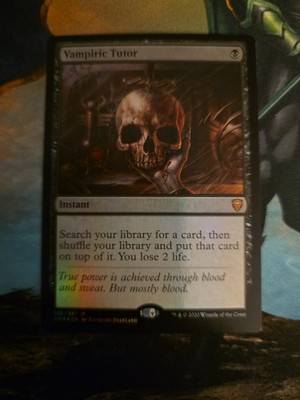 Vampiric Tutor Commander Legends Foil
