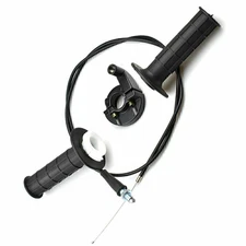 Throttle Cable Handle Bar Set Grip Casing For Honda CR80 CR60 CR85 CR125