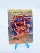 Pokemon Card Custom | Turtok Blastoise VMAX - Gold Holo Full Art Deco NM ENG