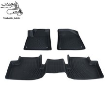 Easy Install For Jeep Cherokee 15-2023 Heavy Duty Black Tpe 3 Piece Floor Liners Easy Install For Jeep Cherokee 15-2023 Heavy Duty Black Tpe 3 Piece Floor Liners