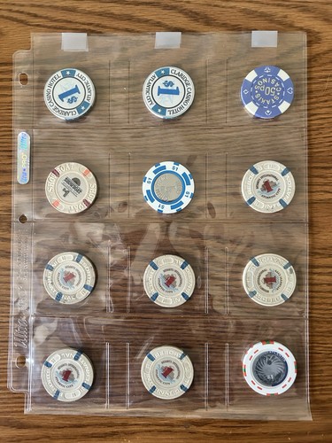 Assorted Casino Chips (36) US, Canada, Bahamas