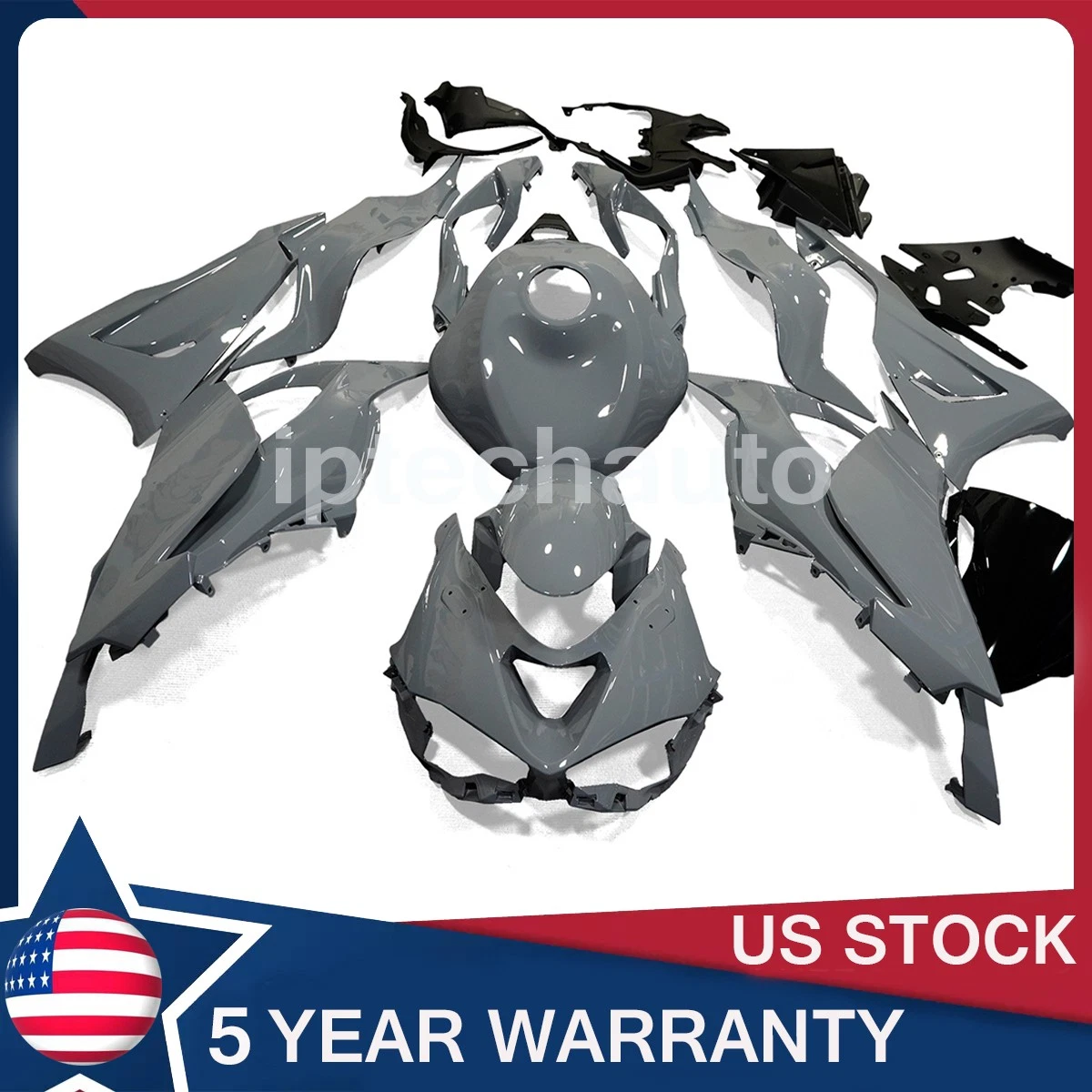 Gray Fairings & Bodywork for Kawasaki Ninja ZX6R for sale | eBay
