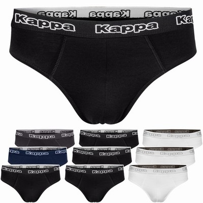 Herrenslips Slips Unterhosen Schlüpfer 3/6er Pack Kappa Premium Baumwolle S-2XL
