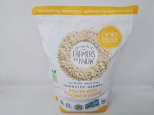 One Degree Organic Foods, Gluten Free Sprouted Rolled Oats, 2.27kg/5 lbs.
