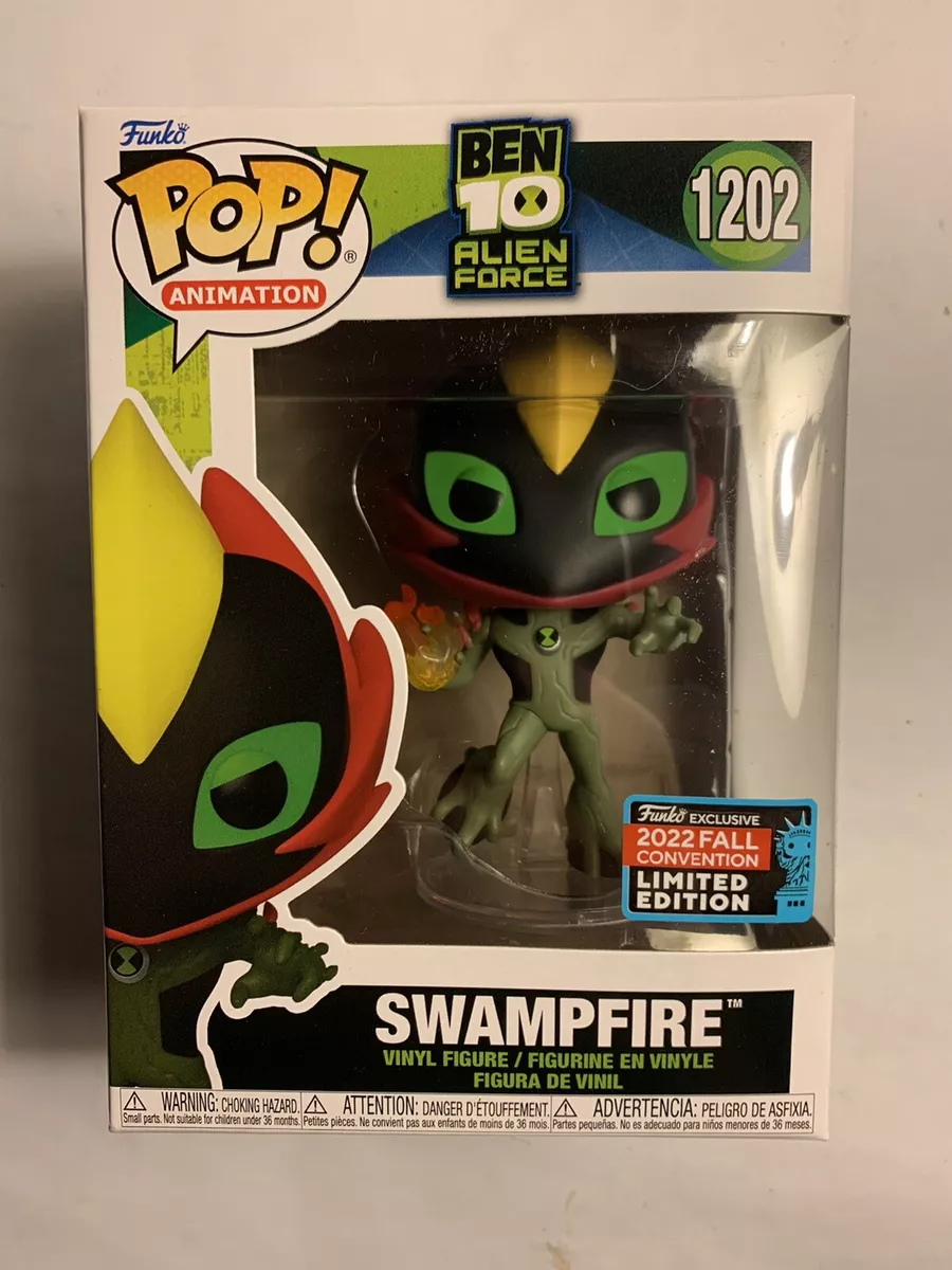 Funko Pop! Animation Ben 10 Alien Force Swampfire 2022 NYCC