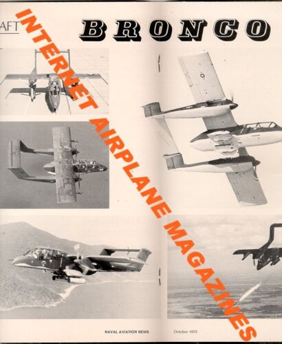 NAVAL AVIATION NEWS OCT 1972 USMC KC-130 EL TORO VMGR EP-3 VQ-1 CV-67 OV-10 VAL - Picture 2 of 3