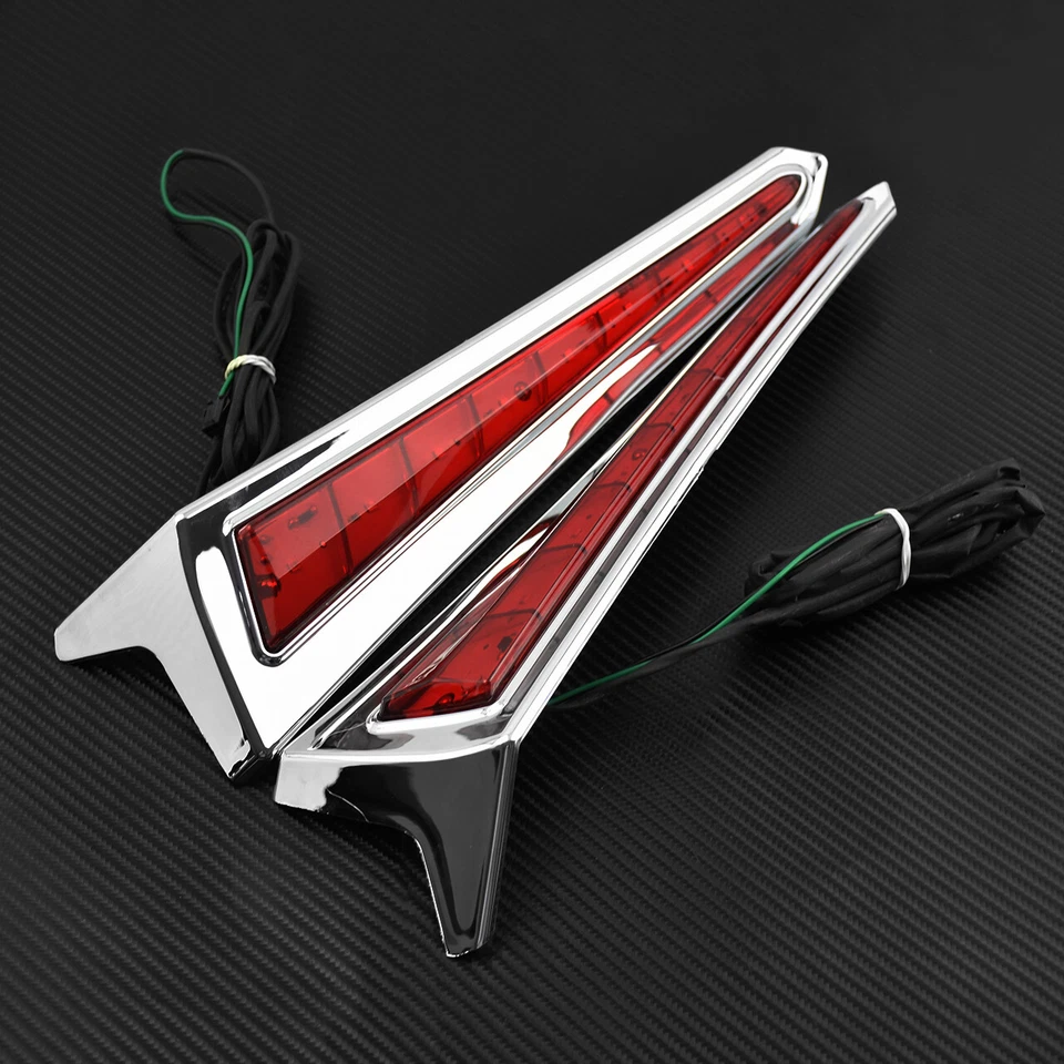 Luces de freno traseras Accent alforja aptas para Victory Cross Country Cross Road Foto 4 de 4