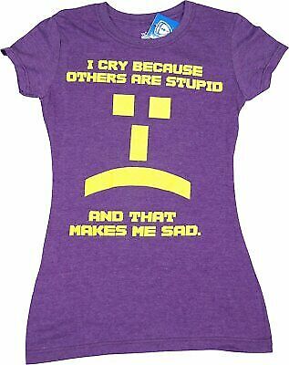 The Big Bang Theory T-Shirt Others Are Stupid Juniors Sheldon Bazinga Sitcom - Picture 1 of 3