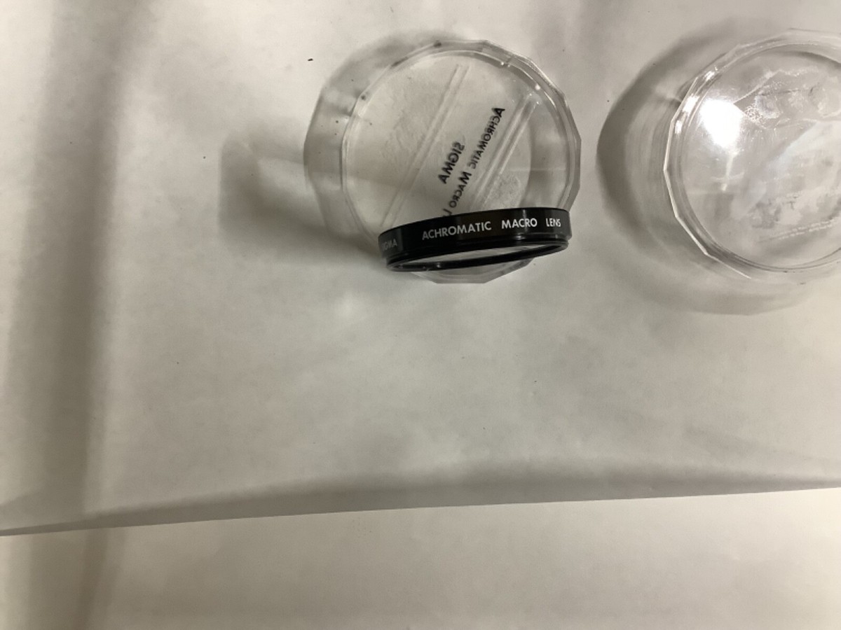 Sigma Achromatic Macro Screw-In Lens for 52mm Lens Front | eBay