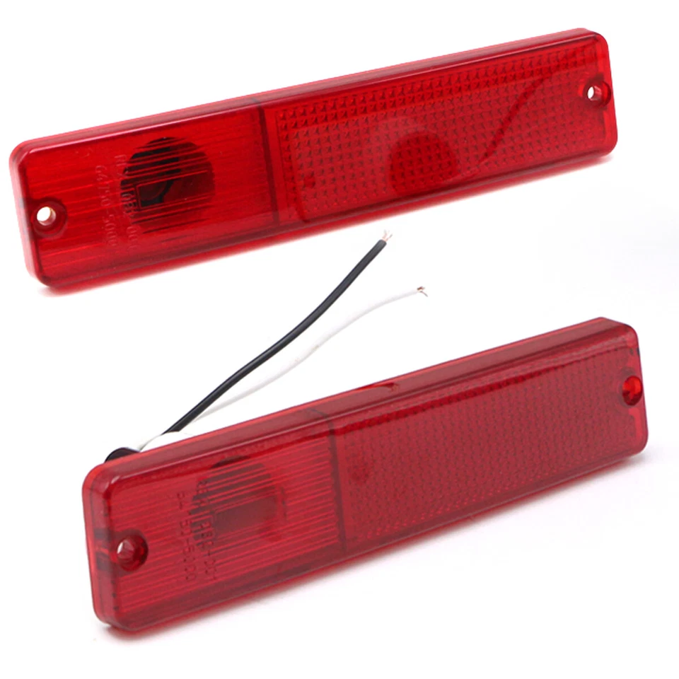 Fits Jeep Cj5 Cj6 Cj7 Cj8 1945 70 75 Red Amber Side Turn Marker Light Lamp Bulb - image 4 of 4