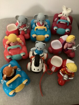 Early Learning Centre ToyBox Click Clack Figures Animals Characters and Vehicles