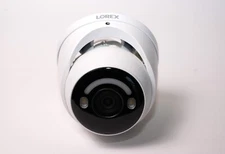 Lorex 4K+ Ultra HD 12MP Smart Security Deterrence Dome Wired IP Camera