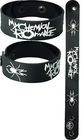 MY CHEMICAL ROMANCE  NEW! Bracelet Wristband aa156 White font/Danger Days