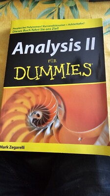Analysis Ii für Dummies von Mark Zegarelli (2009, Taschenbuch)