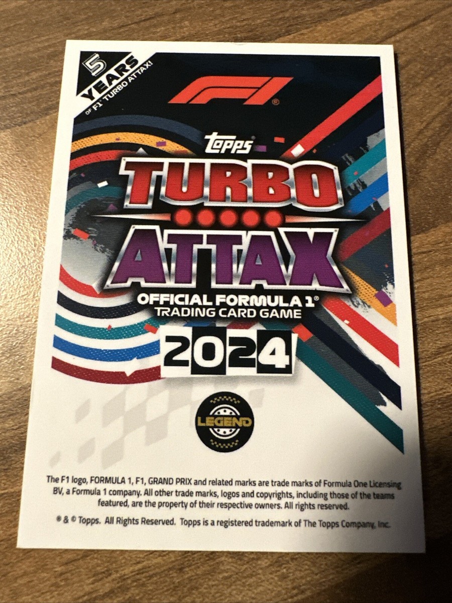 Topps Turbo Attax Formula 1 2025 - Mega Multipack - Contiene 39 Carte Turbo Attax E 2 Carte Casuali Limited Edition