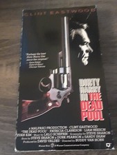 Dirty Harry In The Dead Pool VHS 1989  - Clint Eastwood