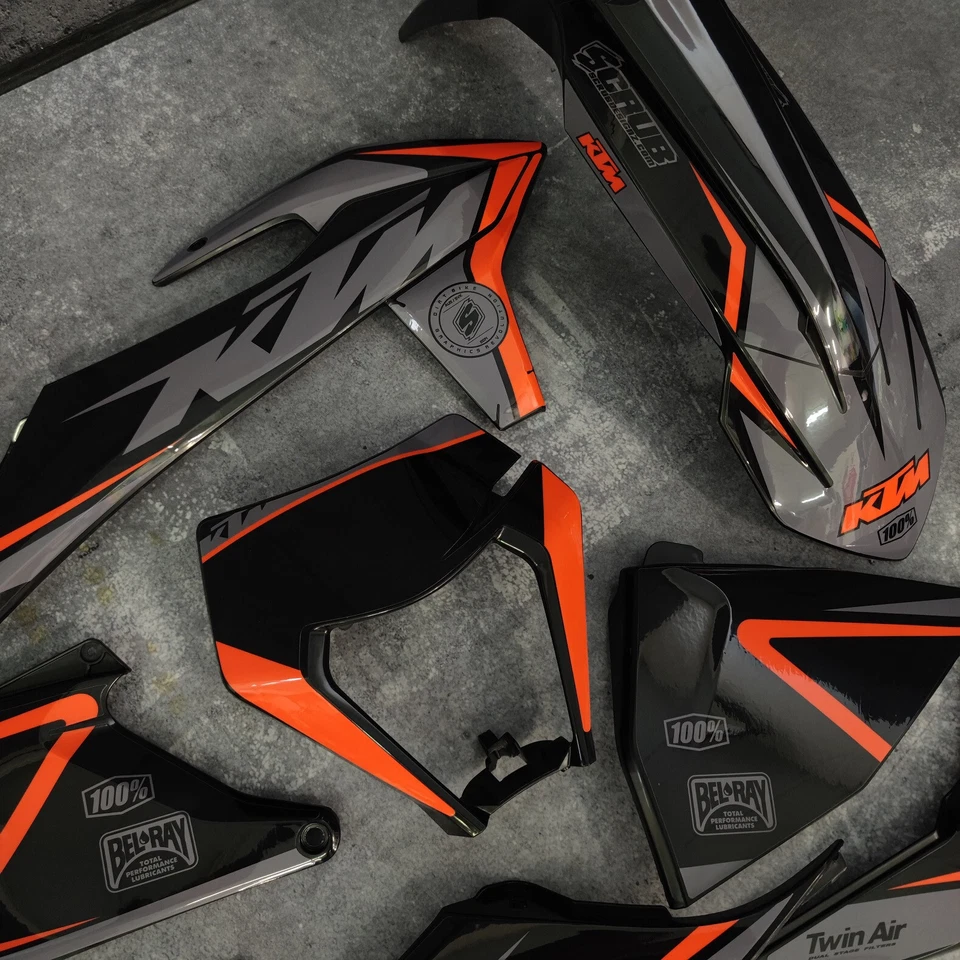 Plastics + Graphics KTM 2020 2021 2022 2023 XC-W XCF-W EXC EXC-F - FITTED! - image 4 of 4