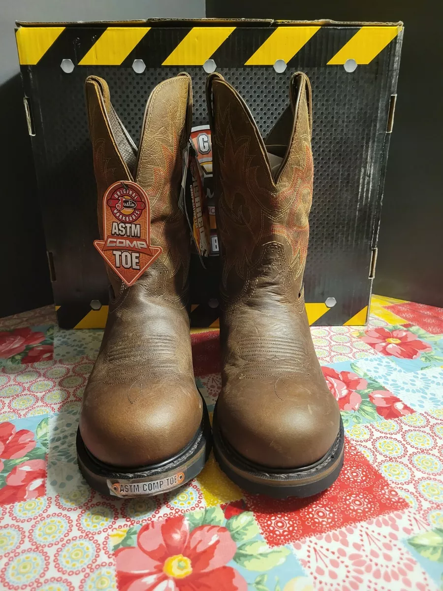 Justin rustic barnwood clearance hybred