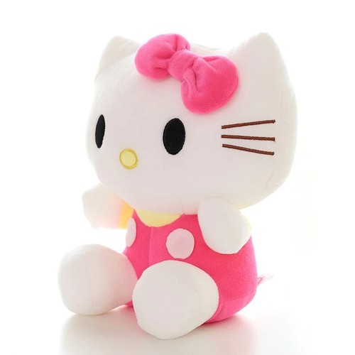 Pink Hello Kitty Plush Toys Pillow Doll Stuffed Animal Children Plushie 20cm - 第 3/3 張圖片