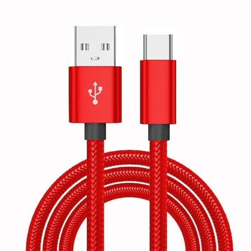 USB-A to USB-C Cable Braided Fast Charger Type C Lead For iPhone 15 16 / Samsung - Picture 10 of 19
