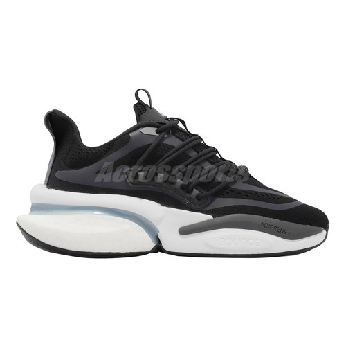 adidas AlphaBoost V1 Black Grey White Men Road Running Sports Shoes HP2758 - Picture 6 of 8