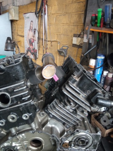 Vulcan VN 700 - 750 single carb manifold STAINLESS - Picture 4 of 6