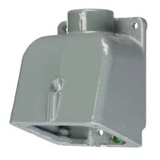 Hubbell Wiring Systems BB301W Cast Aluminum Back Box for Inlets and Receptacles,