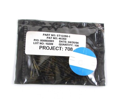 Lot of (100) ST12280-1 D-Sub D*MA, M24308 #20 Socket w/ PC Tail
