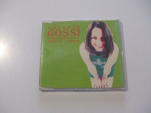 Valeria Rossi – Tutto Fa L'amore - CD SINGLE Audio Stampa ITALIA 2001