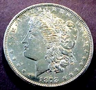 1878-S MORGAN SILVER DOLLAR ..UNC/PL.....MIN. BID .01 & NO RESERVE!
