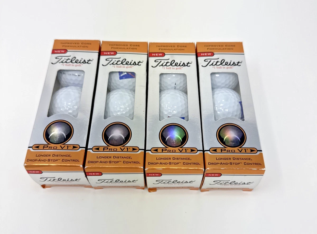 Lot De 12 Balles De Golf Titleist Pro V1 - Collection 2000-2023 - Modèles Uniques - Occasion