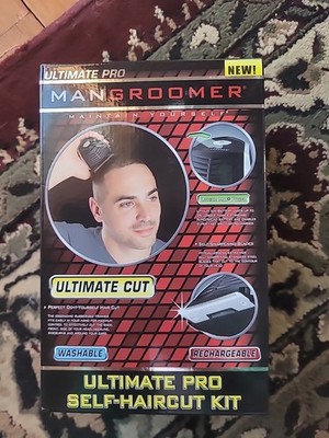 MANGROOMER-Ultimate Pro Self-Haircut Kit - Washable & Rechargeable