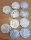 [10 Coin Lot] 90% Silver Roosevelt Dimes 1946 to 1964 - A