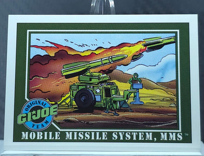 1991 Impel GI Joe MOBILE MISSILE SYSTEM MMS ORIGINAL TEAM #59