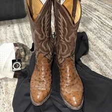 Tony Lama Ostrich 9.5d