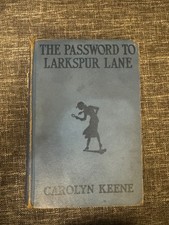 Product Image: Nancy Drew: #10 The Password to Larkspur Lane (1933) Hardback with no DJ 1st/1st