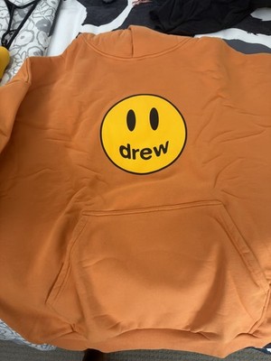 NWT Drew House Mascot Hoodie Color Orange Size XL