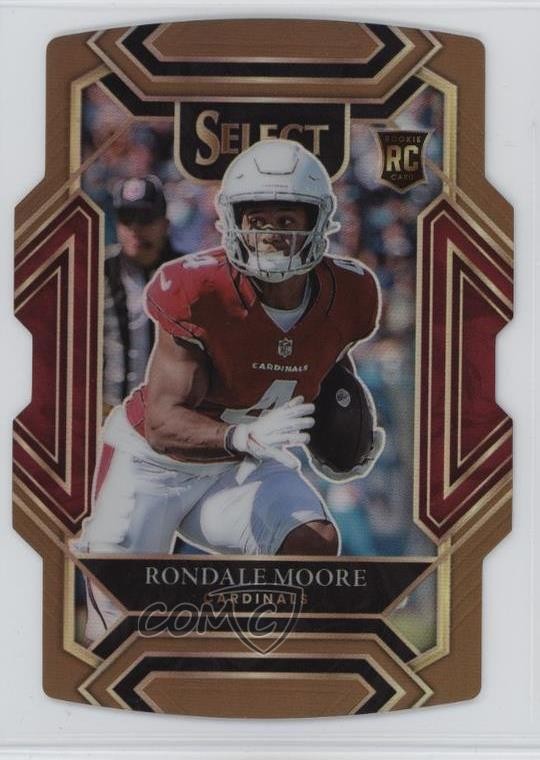 2021 Panini Select Club Level Copper Prizm Die-Cut /199 Rondale Moore #258 1bf9